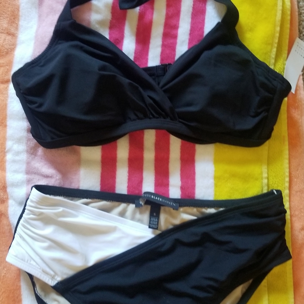 White House Black Market 2 Tone Bikini